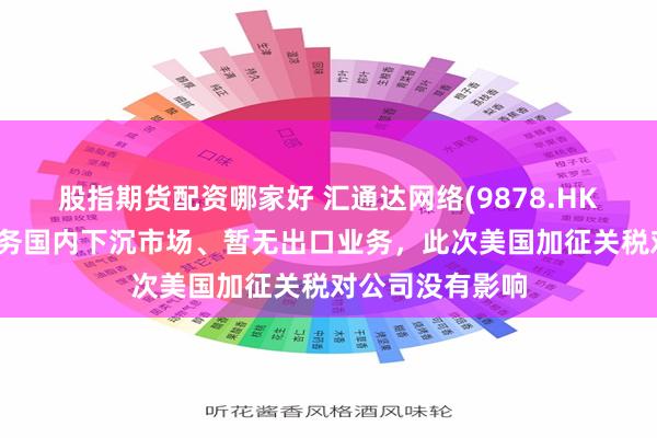 股指期货配资哪家好 汇通达网络(9878.HK)：公司专注服务国内下沉市场、暂无出口业务，此次美国加征关税对公司没有影响